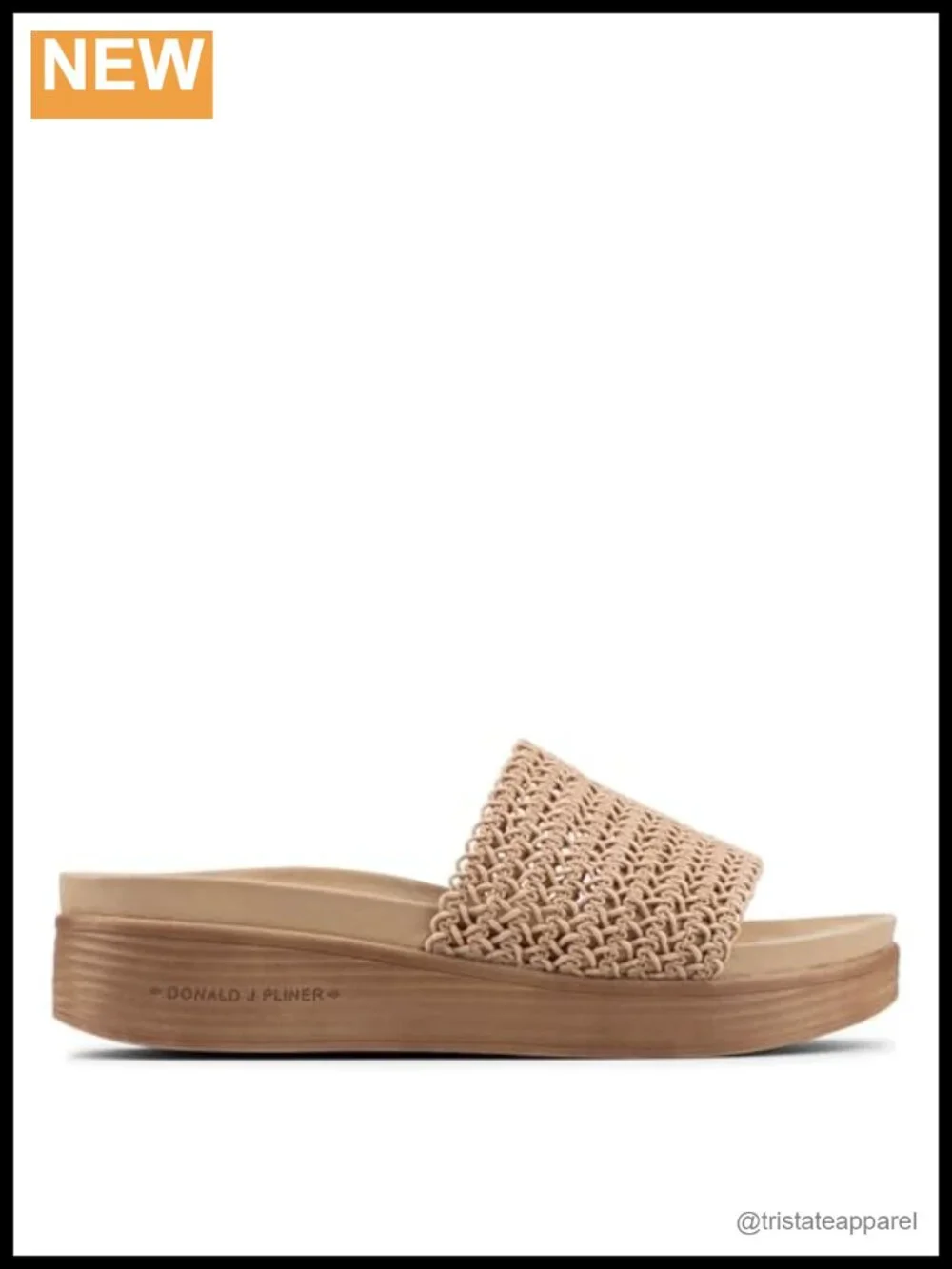 Donald J Pliner Frou Women's Wedge Sandals Comfort Memory Foam Slip On
